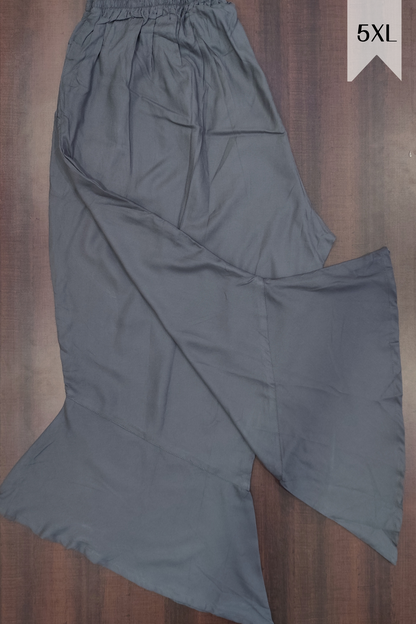 Leafy Grey Rayon Palazzo