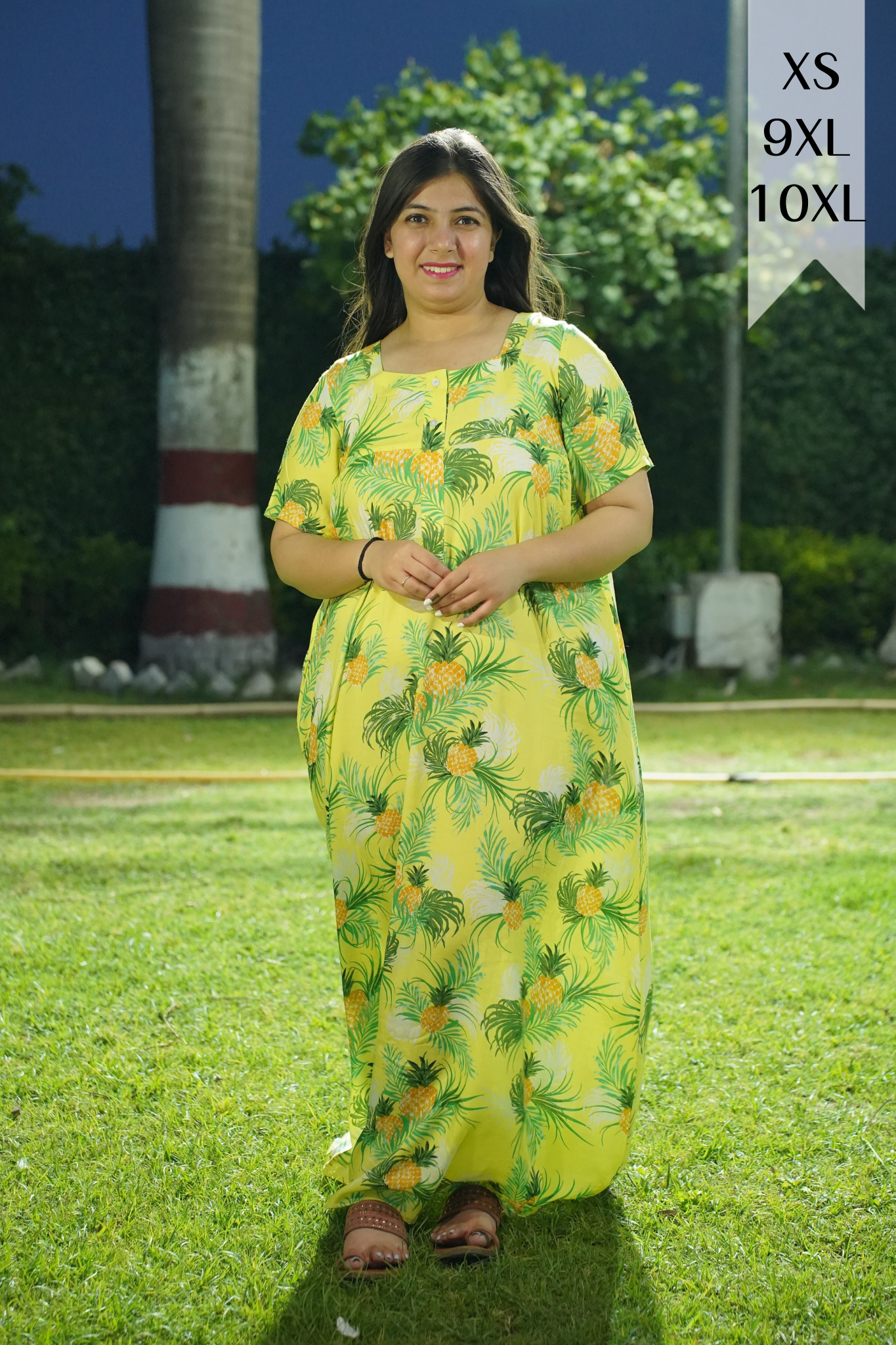 Tropical Delight Rayon Night Gown