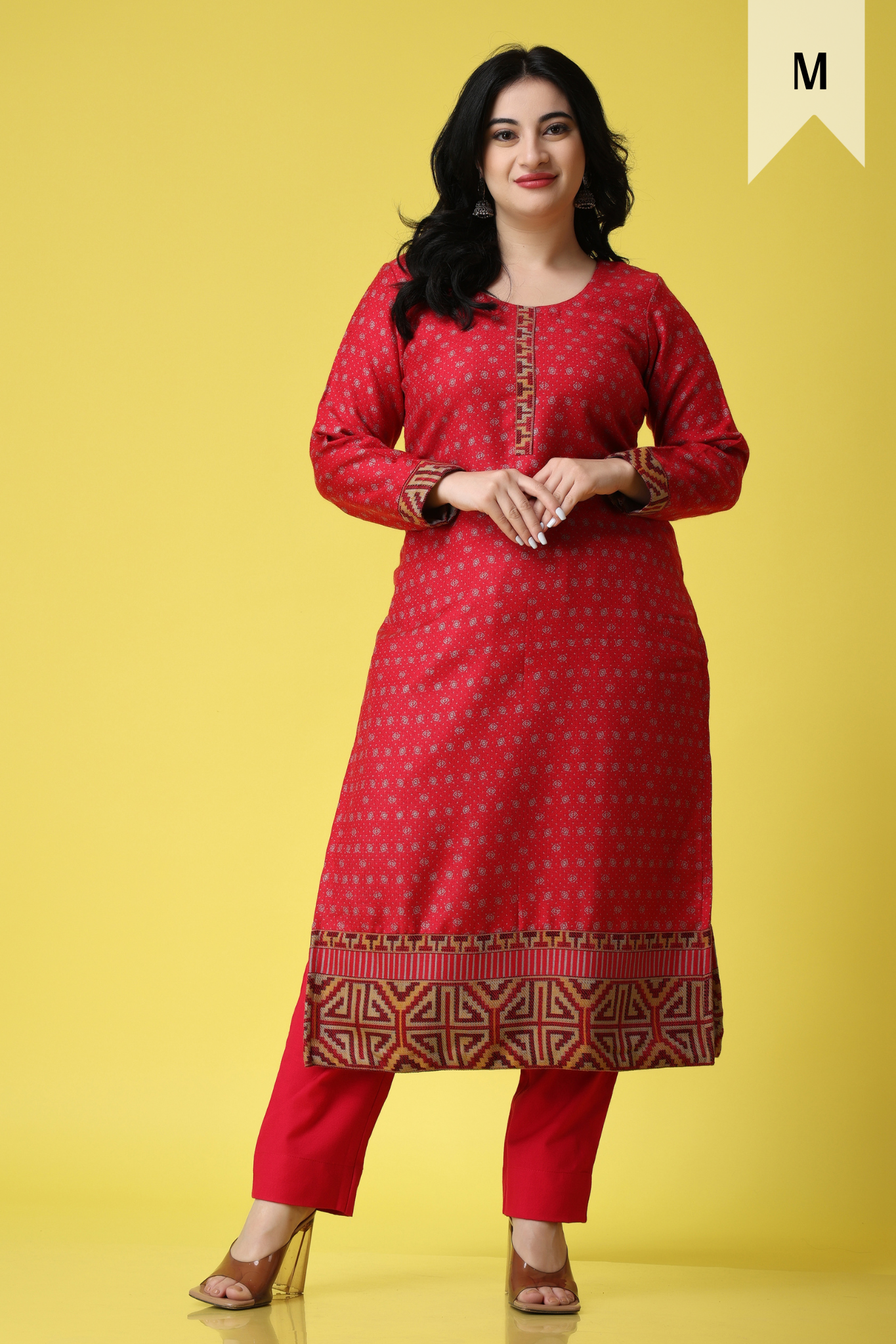 Spicy Touch Woollen Kurta