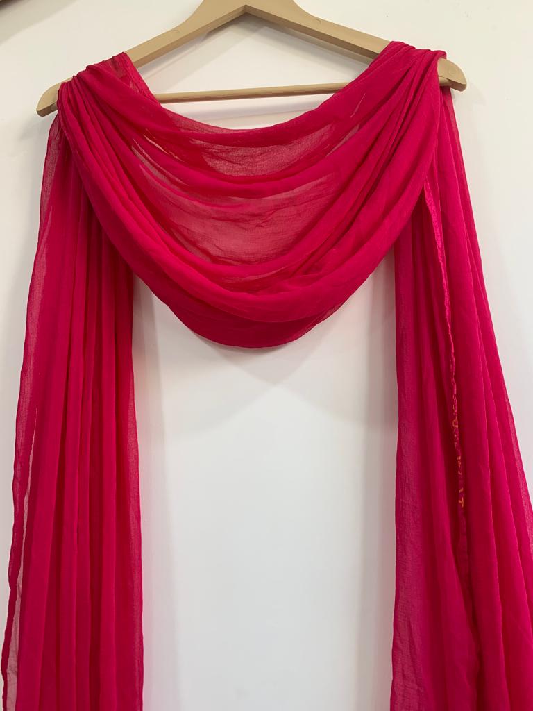 Magenta Dupatta