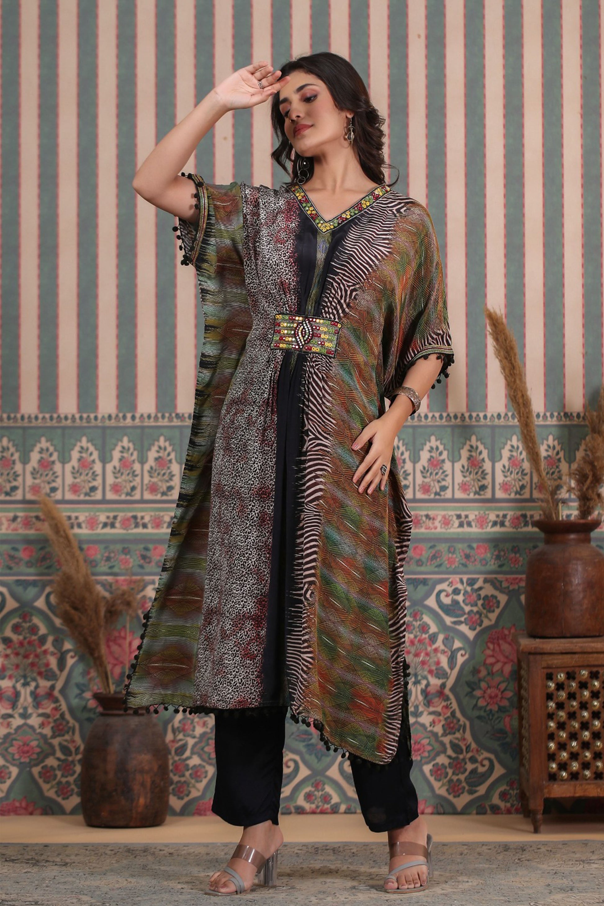 Kaftan Kurta Set