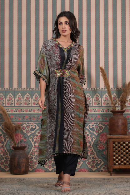 Kaftan Kurta Set