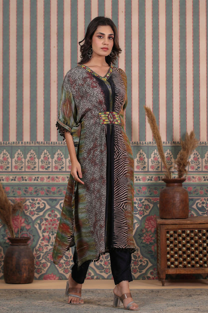 Kaftan Kurta Set