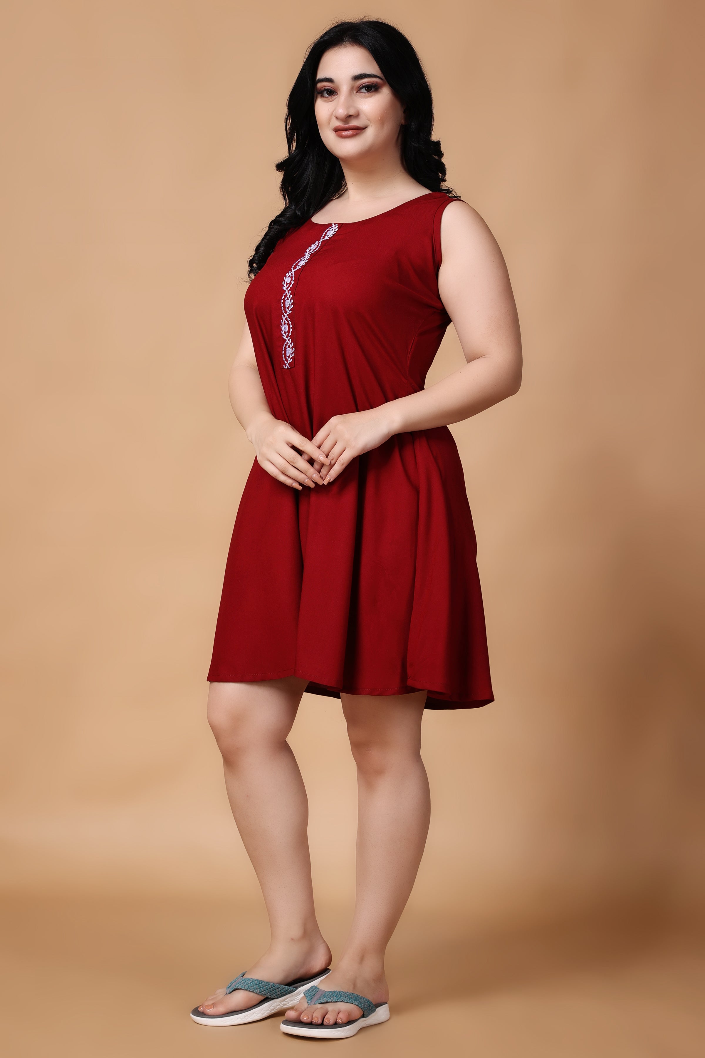 Buy Red Nightshirts&Nighties for Women by SOIE Online | Ajio.com