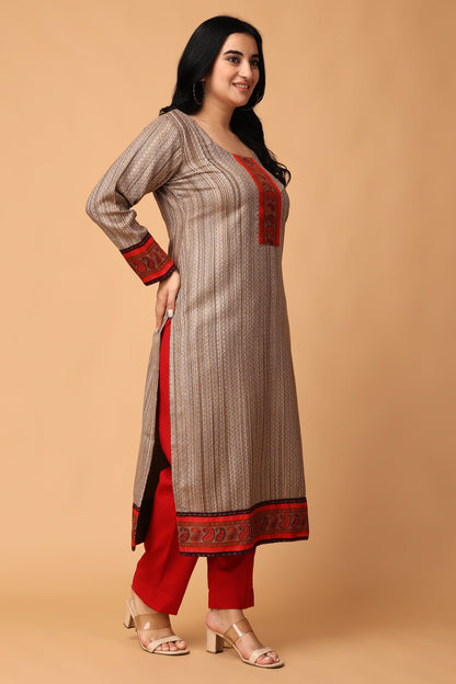 Winter Kurta Set