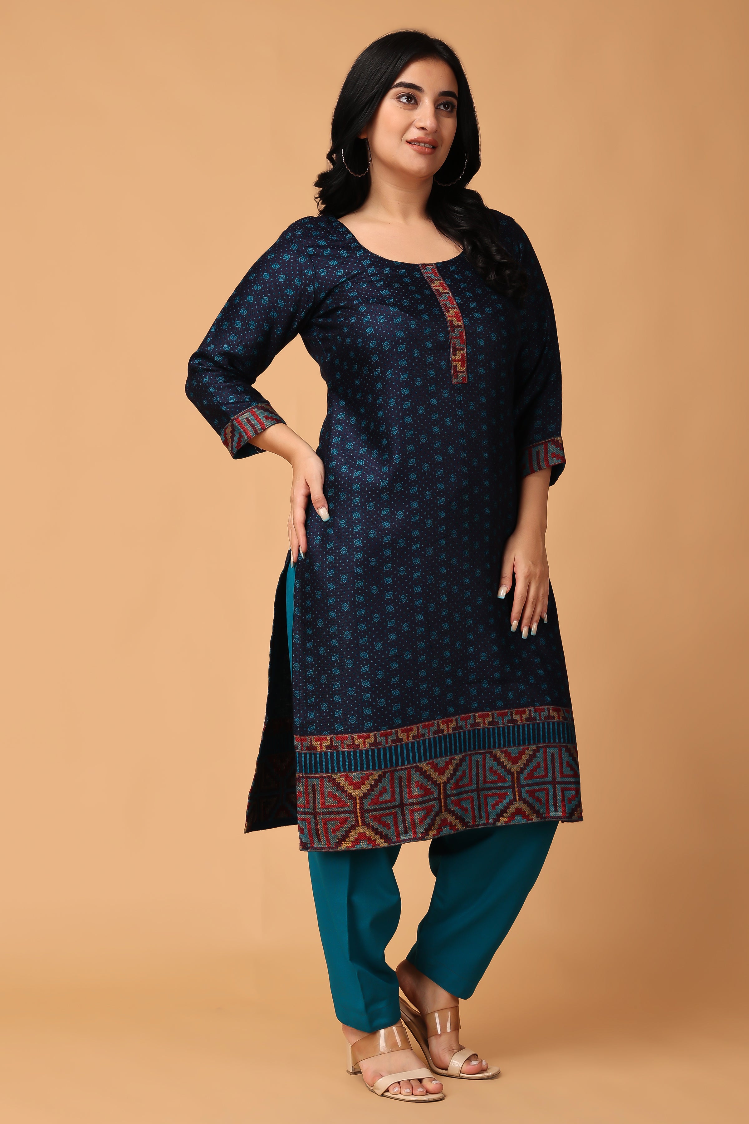 Woolen churidar clearance