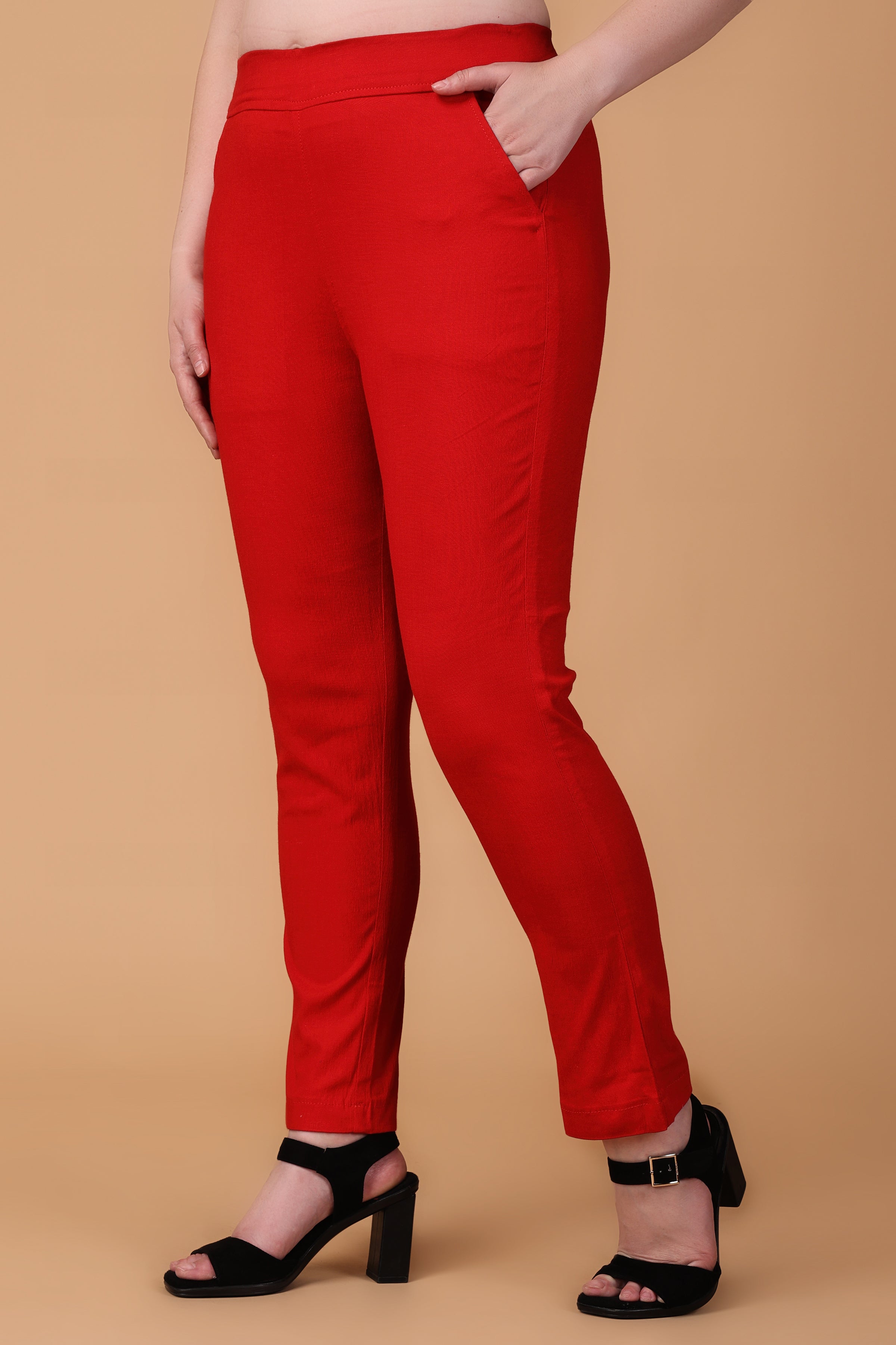 INTO THE OFFICE TROUSER - Brick Red - Pants - Fashion Nova | Professional  outfits women, Office outfits women, Professional outfits