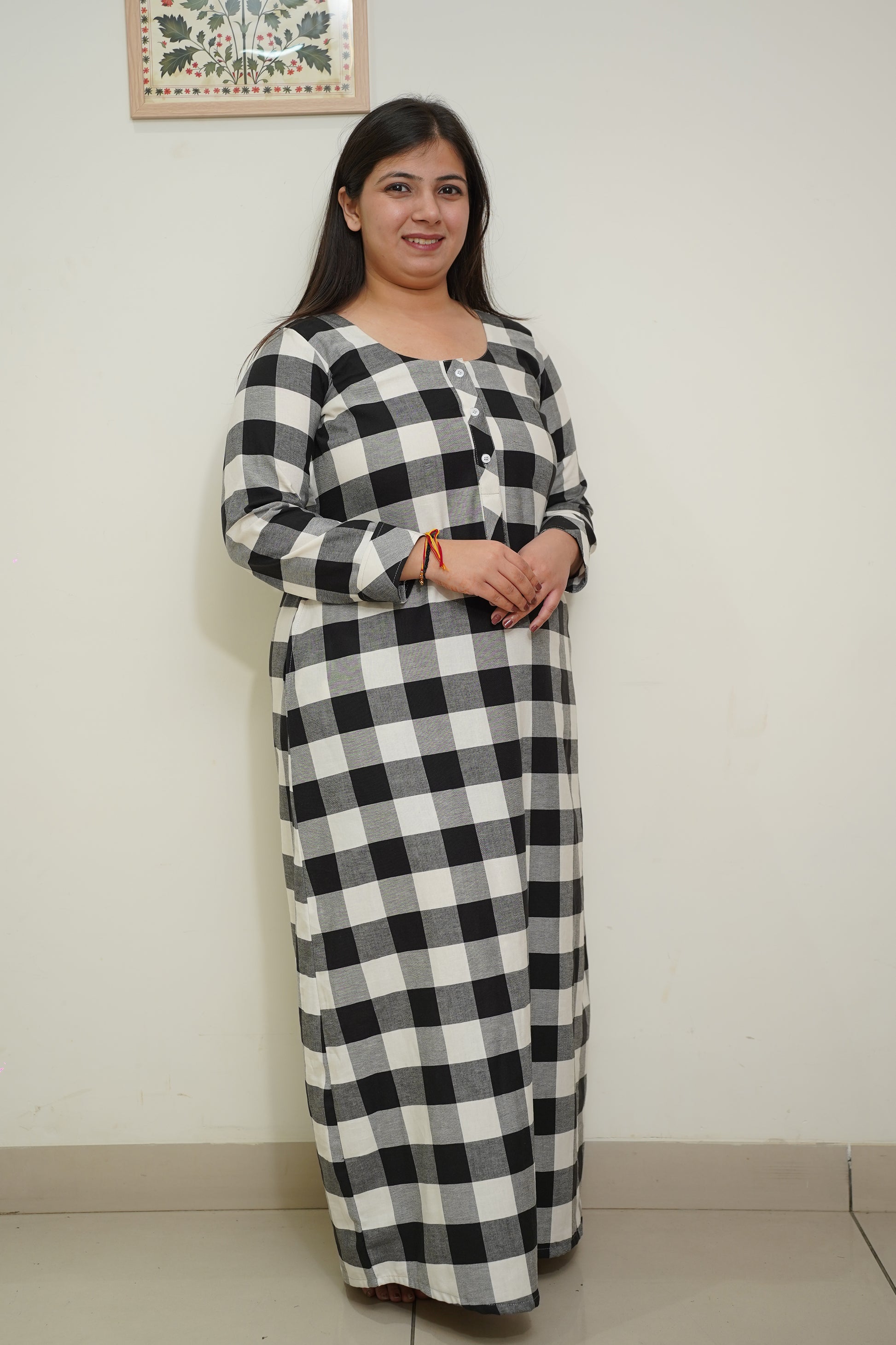 Winter Night Dress For Women