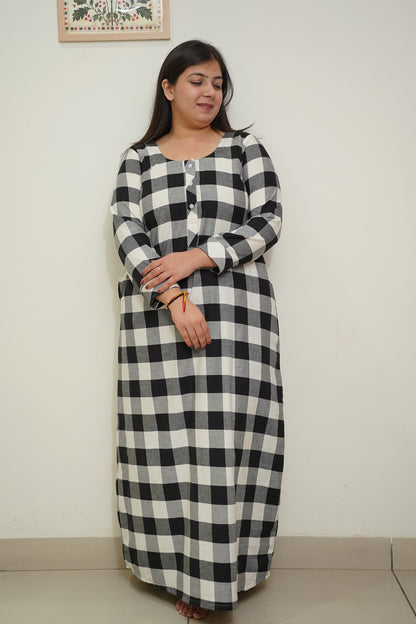 Winter Night Dress For Women