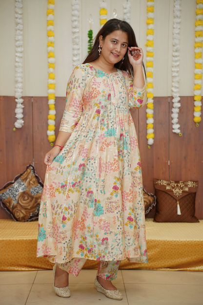 Anarkali Suit With Dupatta