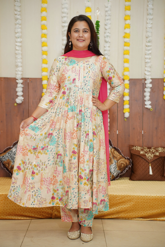 Anarkali Suit With Dupatta