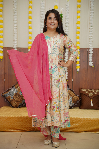 Anarkali Suit With Dupatta