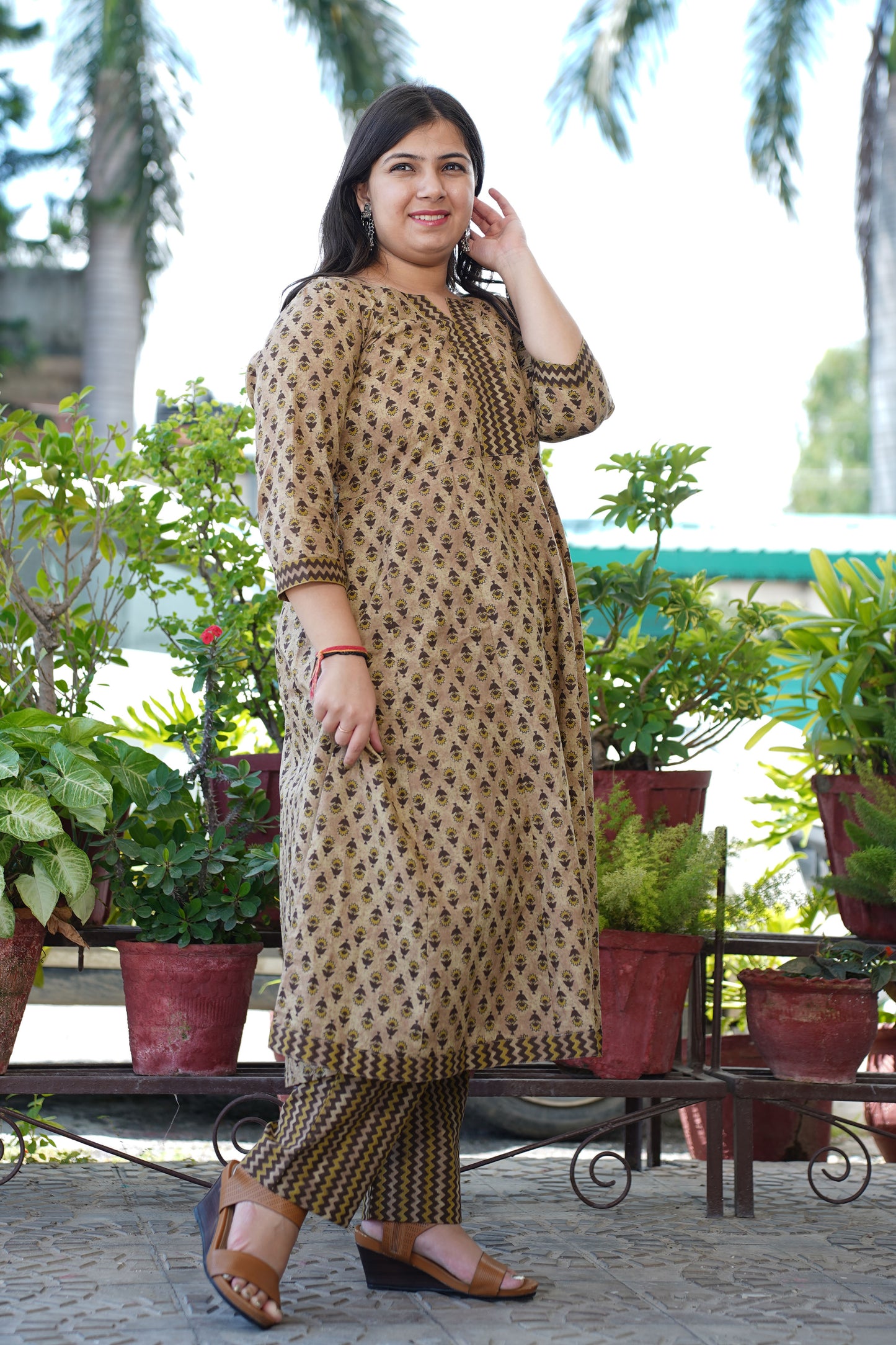 Anarkali Kurta Set With Dupatta