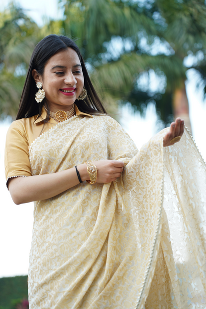 Readymade Stitched Saree 