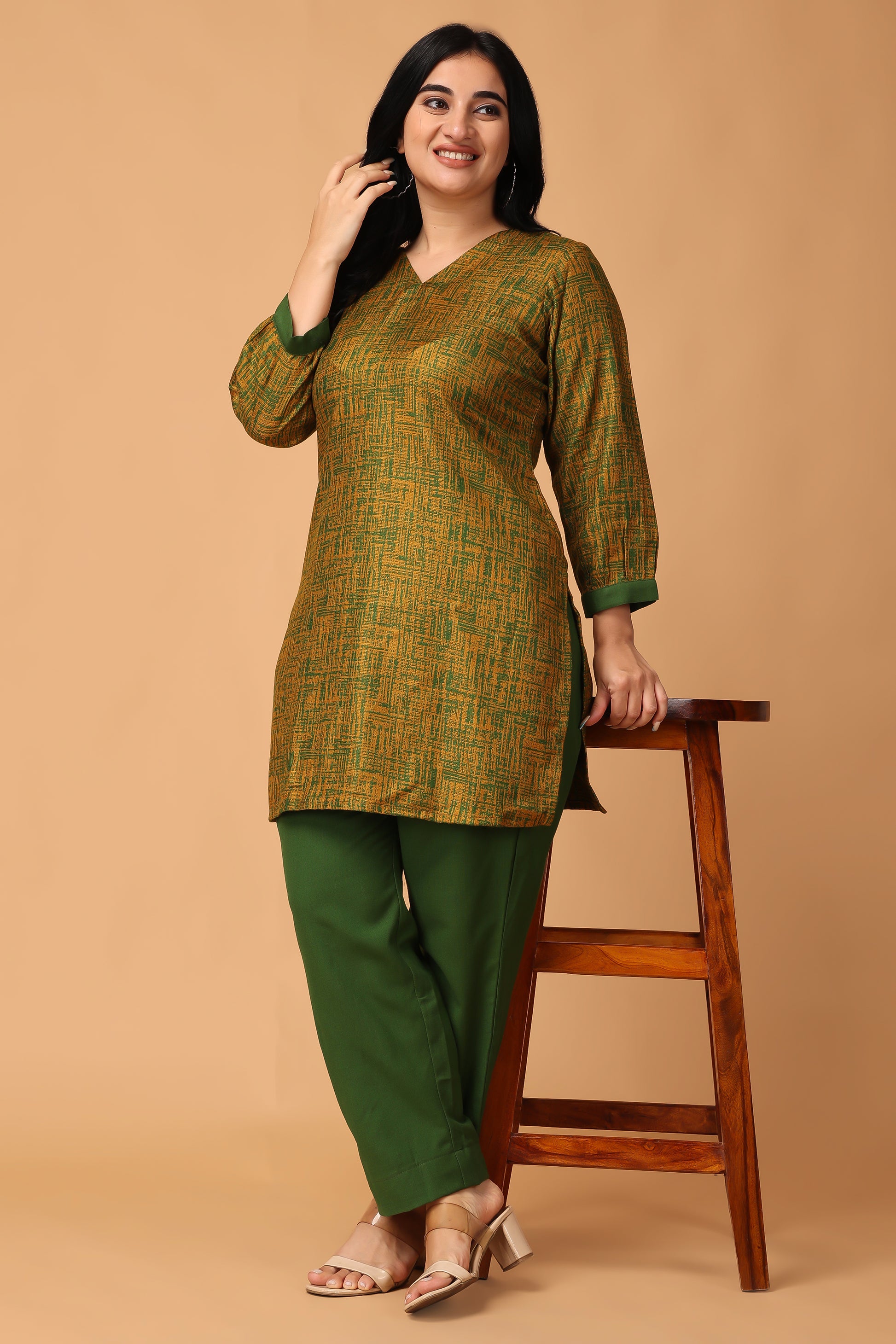 Woolen Short Kurti	