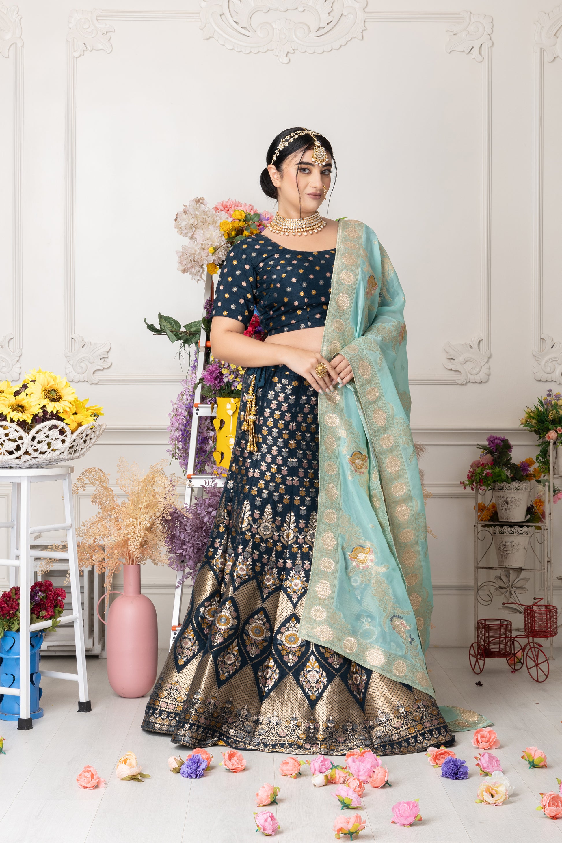 Buy Plus Size Lehenga Choli & Lehenga For Women Wedding - Apella