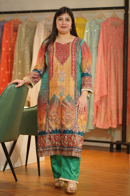 Haril Pichkari Karachi Suit Set