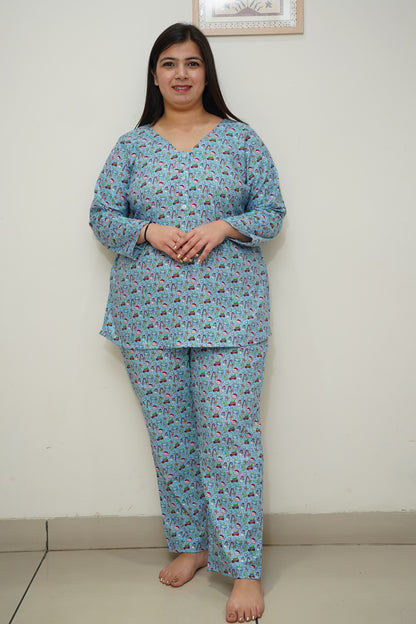 Jingle Breeze Woollen Night Suit