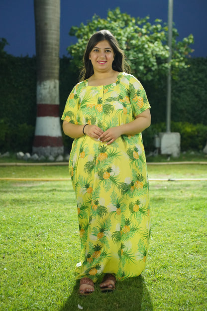 Tropical Delight Rayon Night Gown