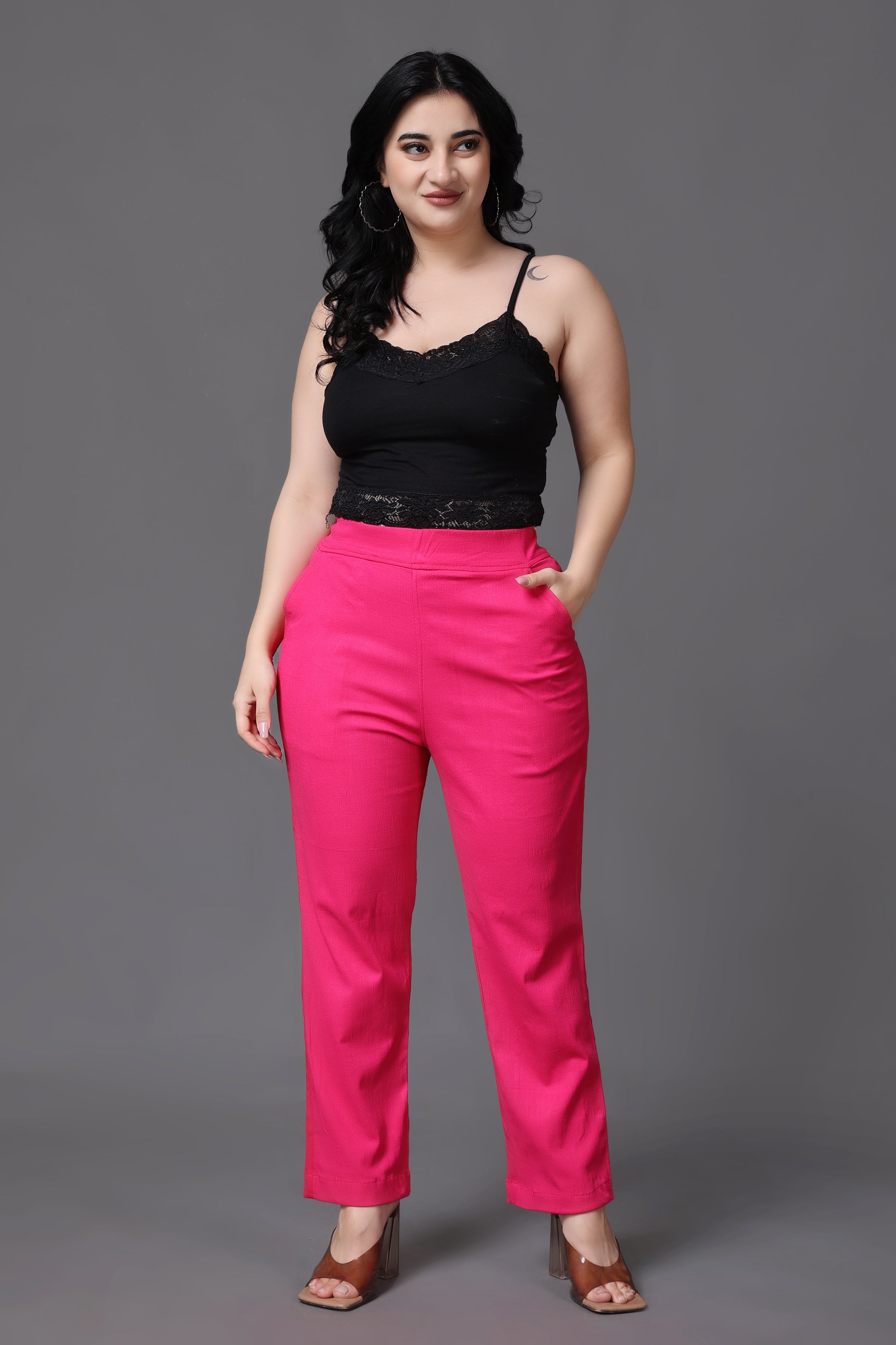 Super Stretch Candy Pink Pants – Clothe Boutique