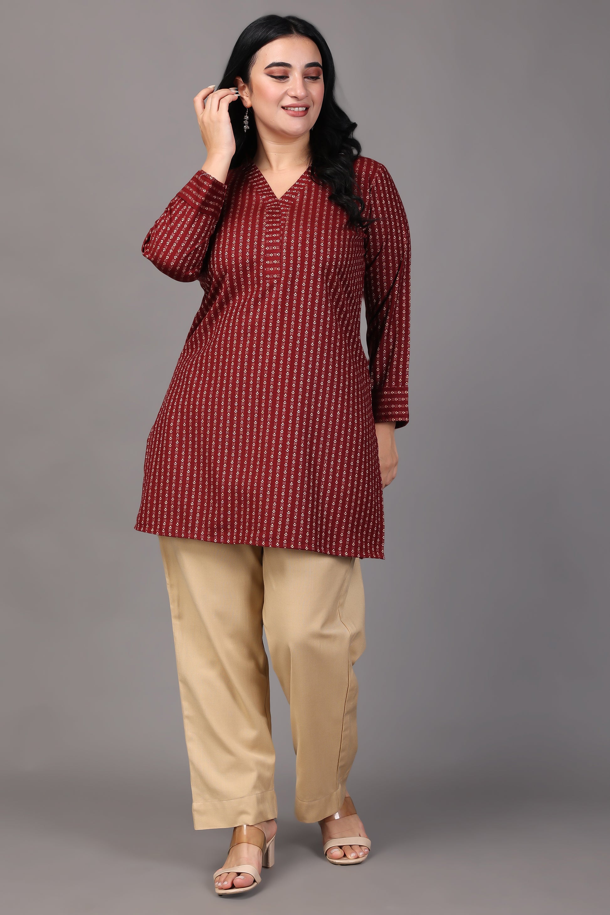 Maroon Winter Wear For Women