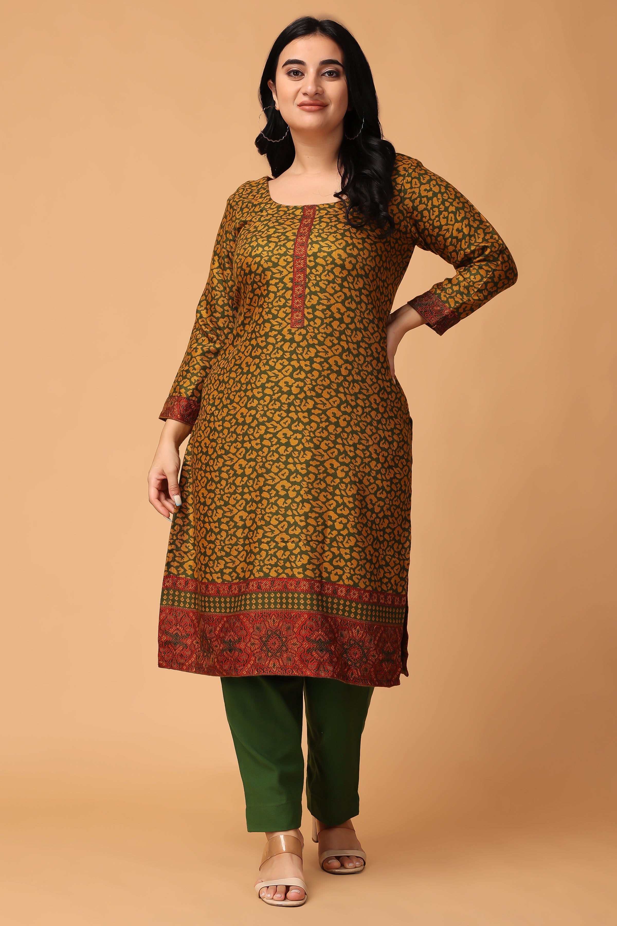 Buy Woolen Kurti Woolen Kurta For Women Apella
