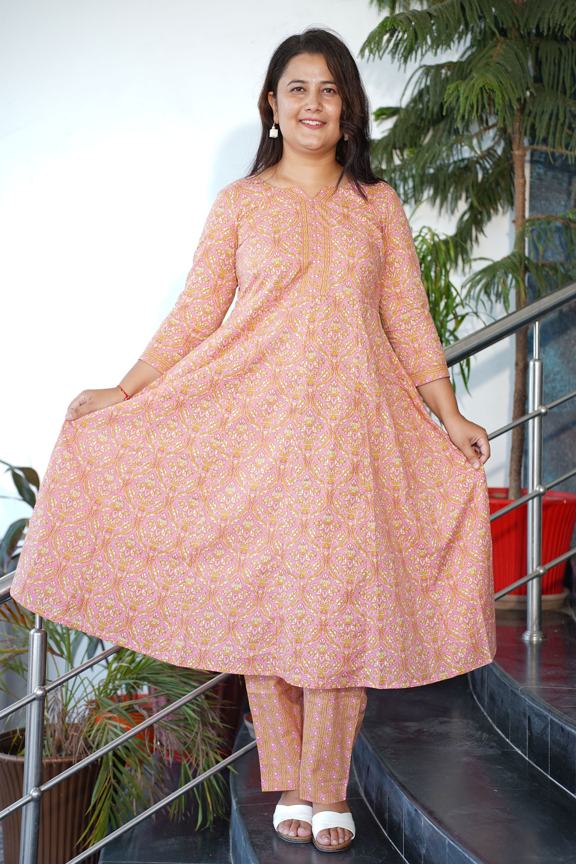 Cotton Anarkali Suits