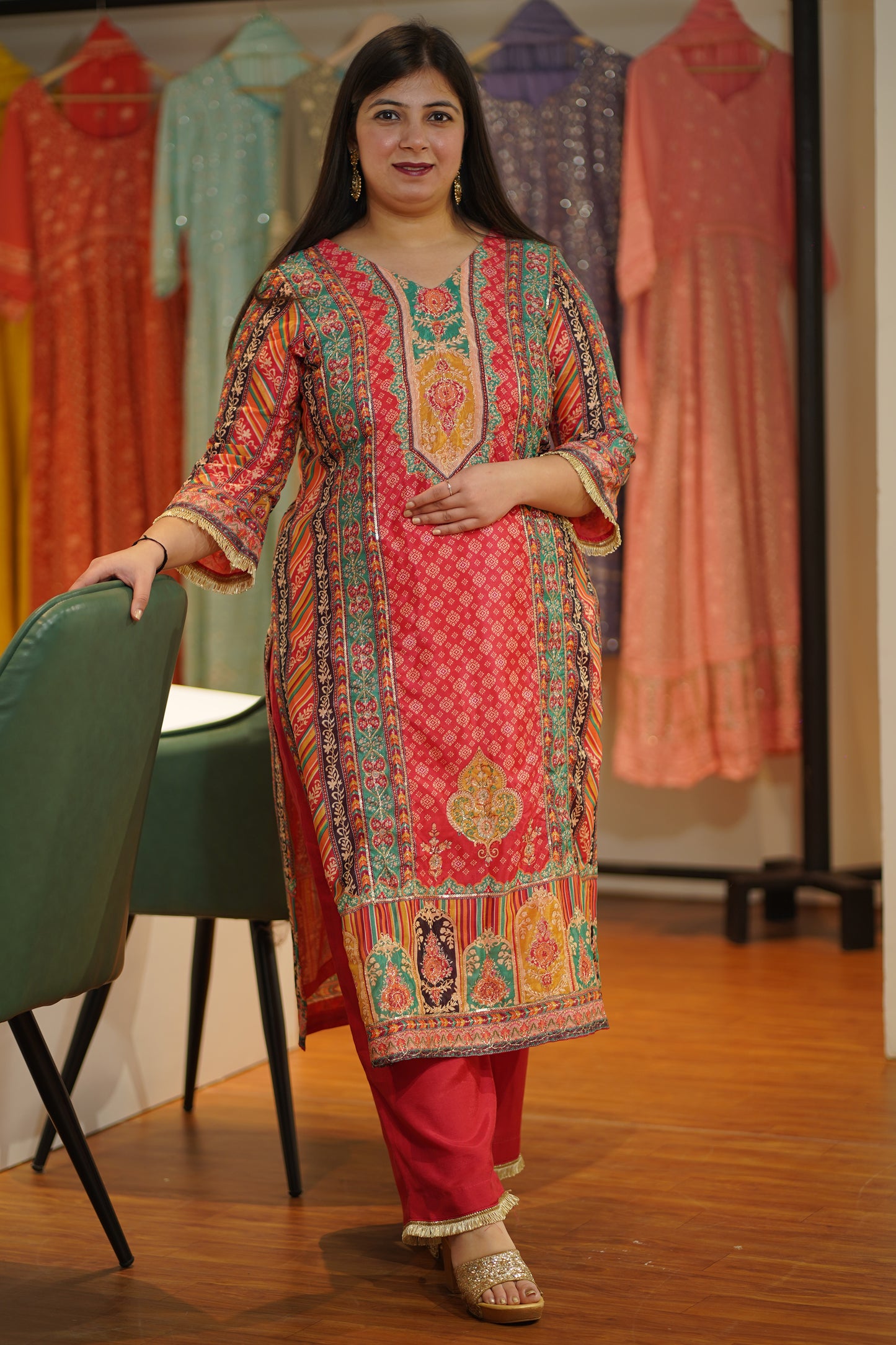 Phagun Bhayo Karachi Suit Set