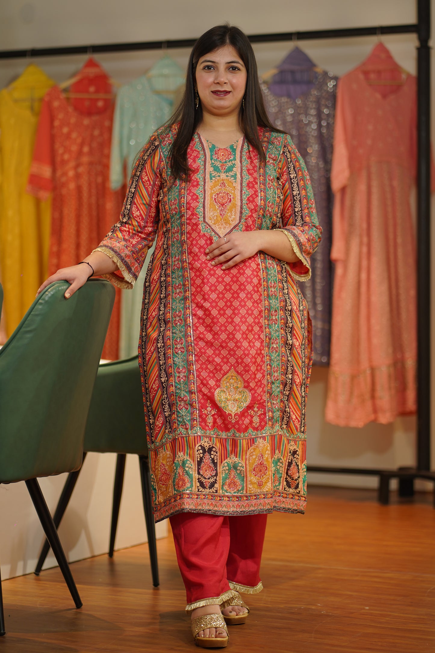 Phagun Bhayo Karachi Suit Set