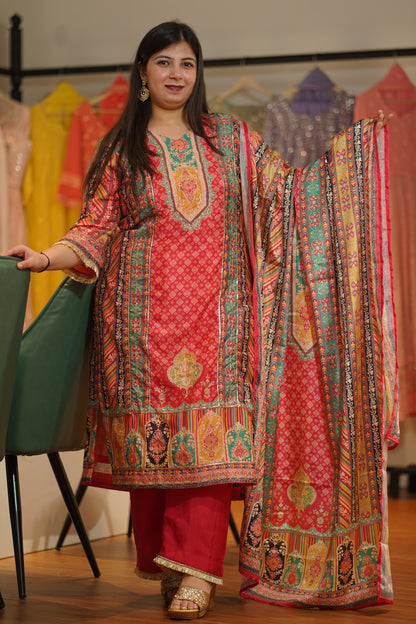 Phagun Bhayo Karachi Suit Set