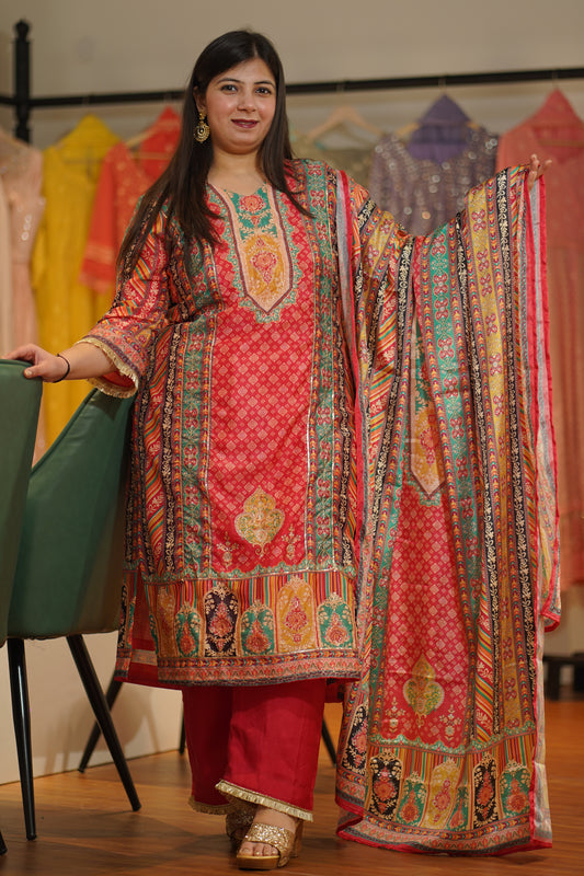 Phagun Bhayo Karachi Suit Set