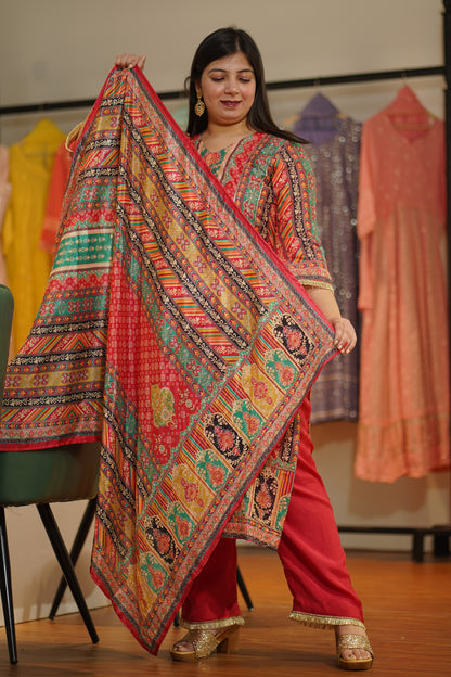 Phagun Bhayo Karachi Suit Set