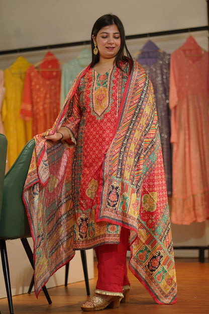 Phagun Bhayo Karachi Suit Set