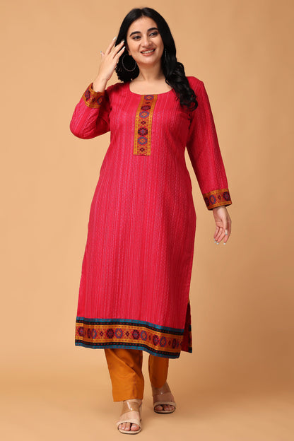 Aurora Rose Woollen Kurta