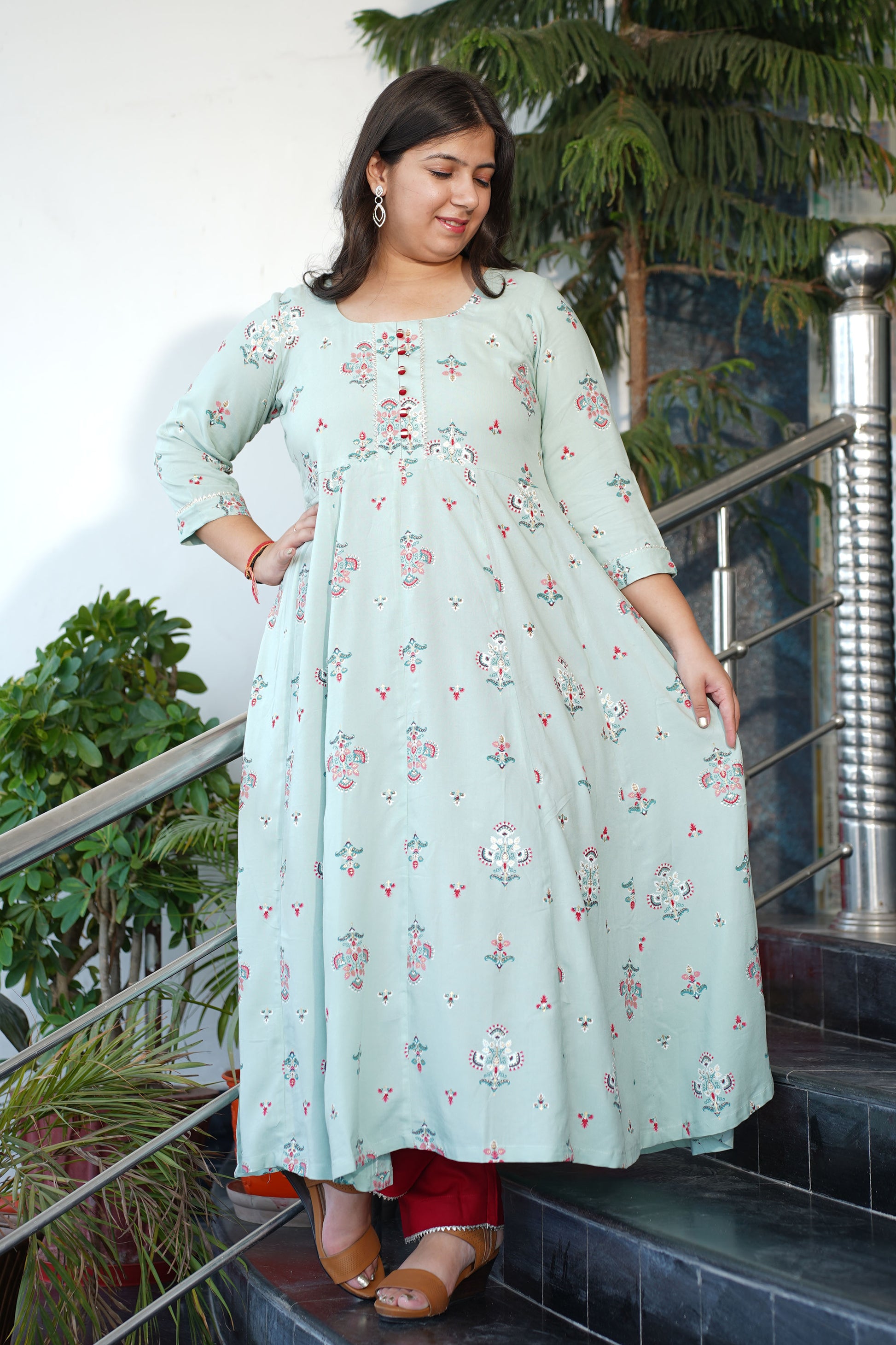 Long Anarkali Suit