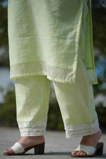 Dewy Green Kota Co-ord Set