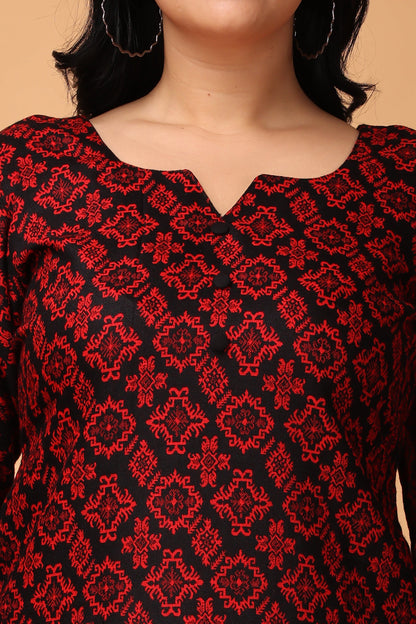 Vintage Glow Woollen Kurta