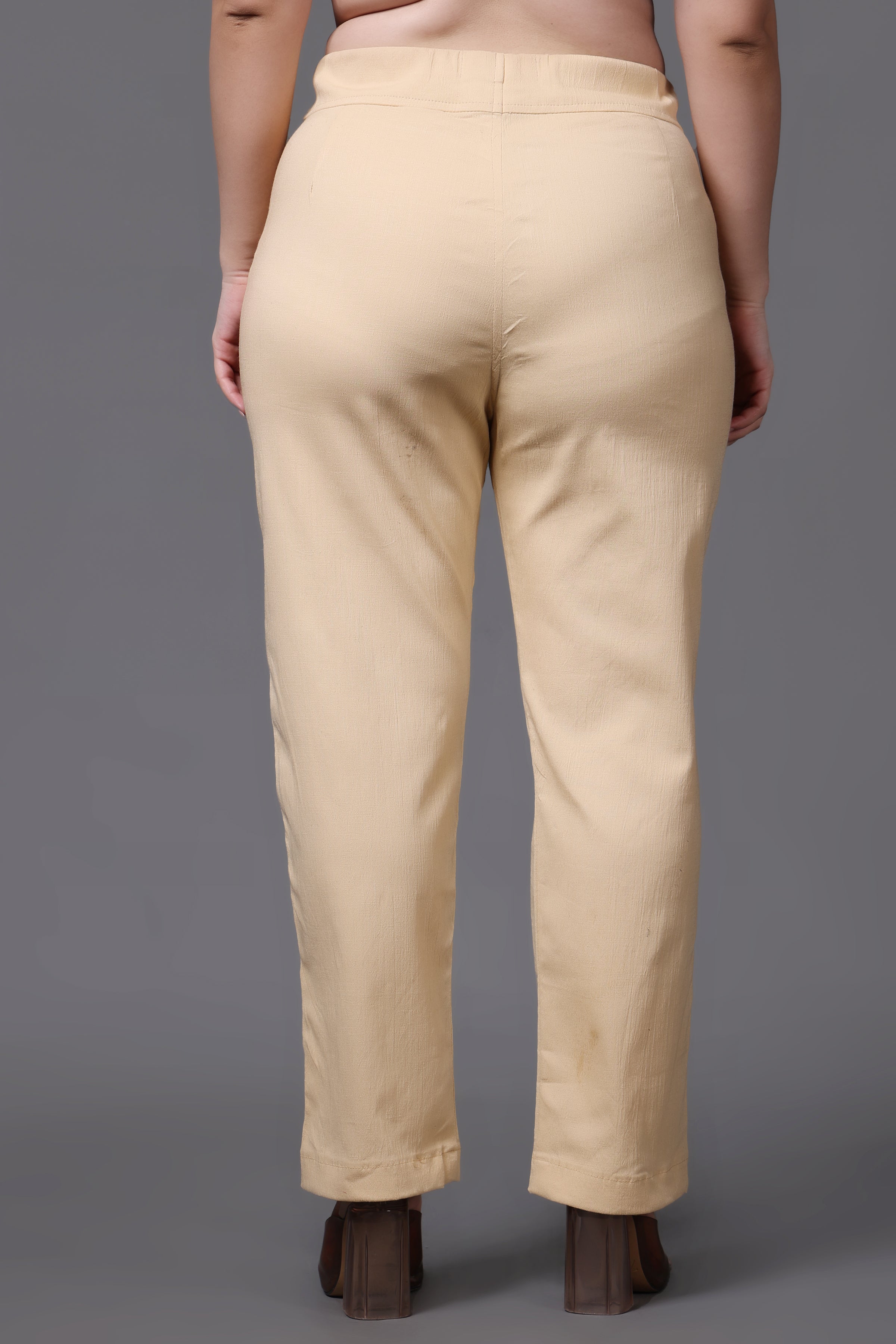 Beige Formal Trousers  Intermod Workwear