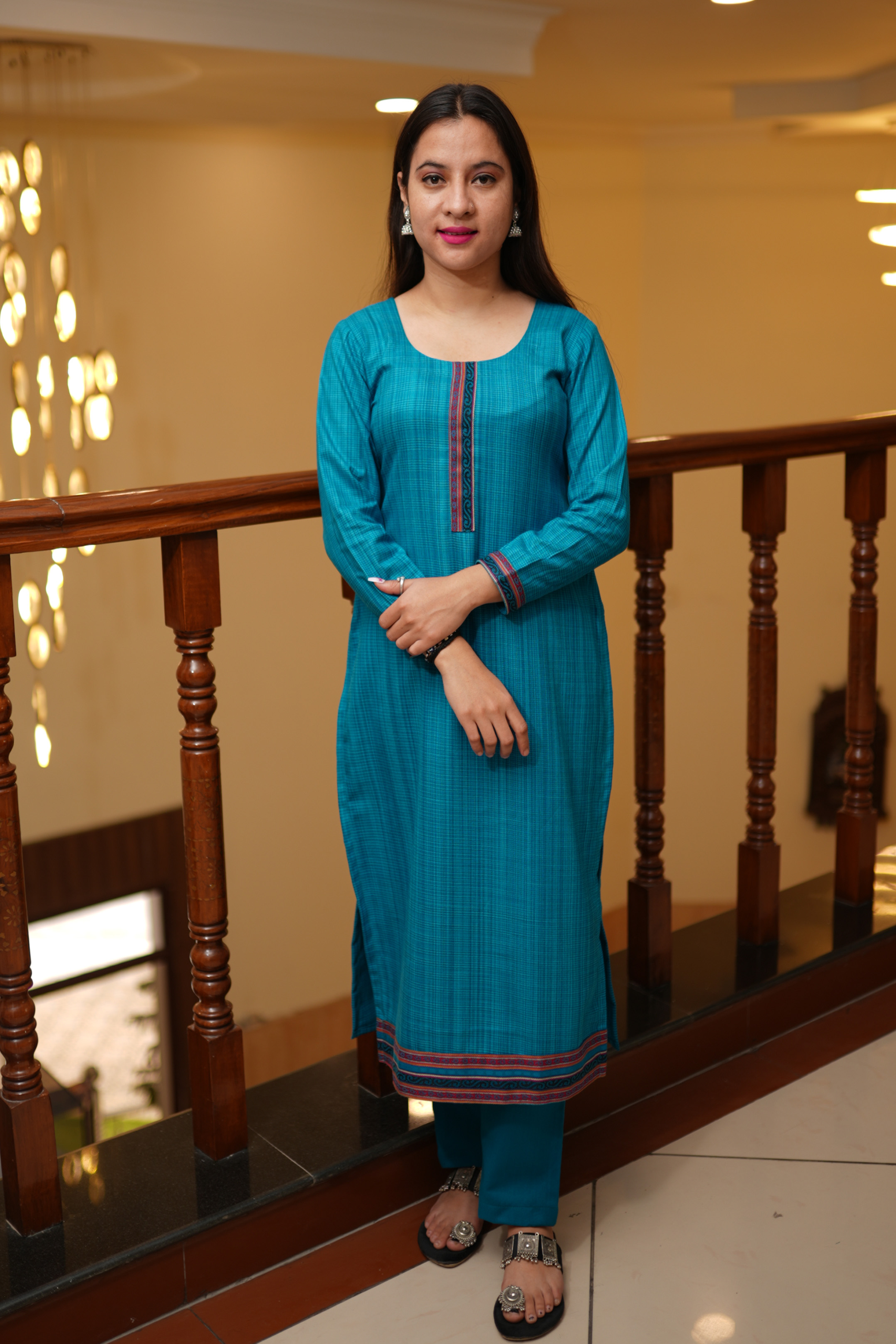 Ladies Cotton Light Parrot Green Suit at Rs 895 | Ladies Suit in Mumbai |  ID: 2851739393291