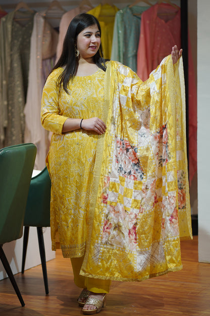 Vasant Mehfil Floral Suit Set