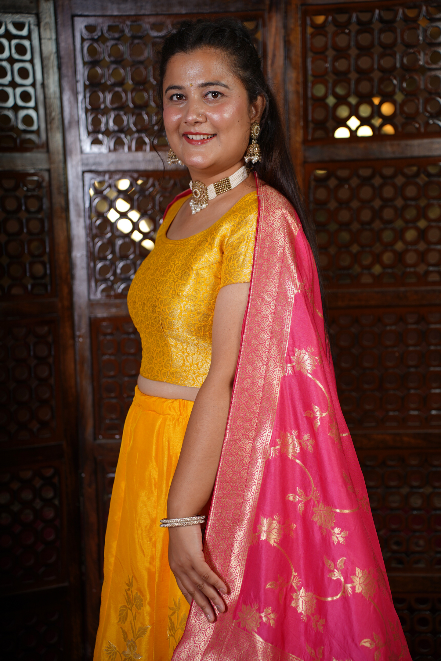 Madhur Dhun Banarasi Silk Lehenga