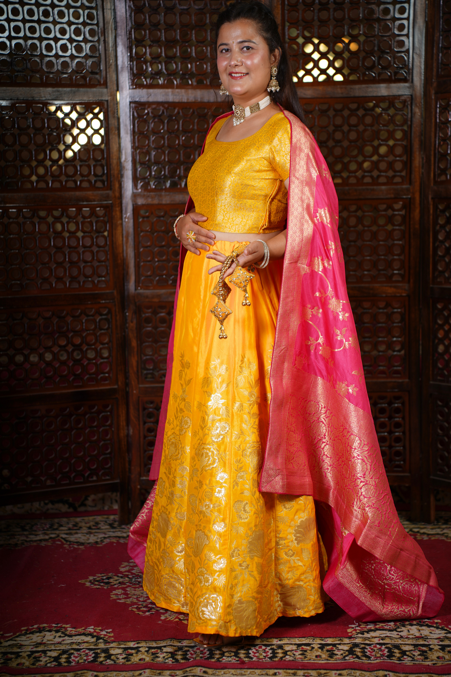 Madhur Dhun Banarasi Silk Lehenga