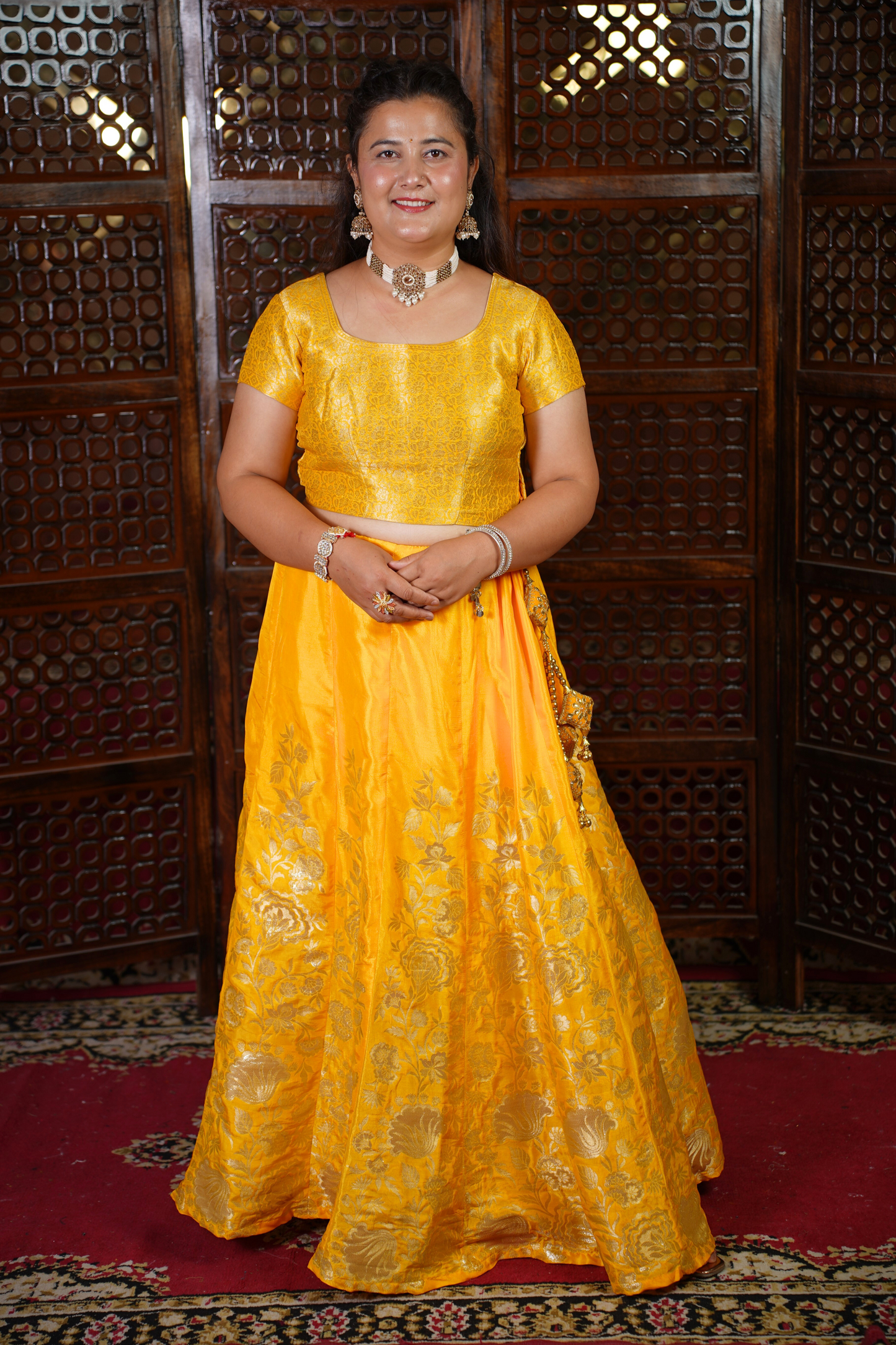 Madhur Dhun Banarasi Silk Lehenga