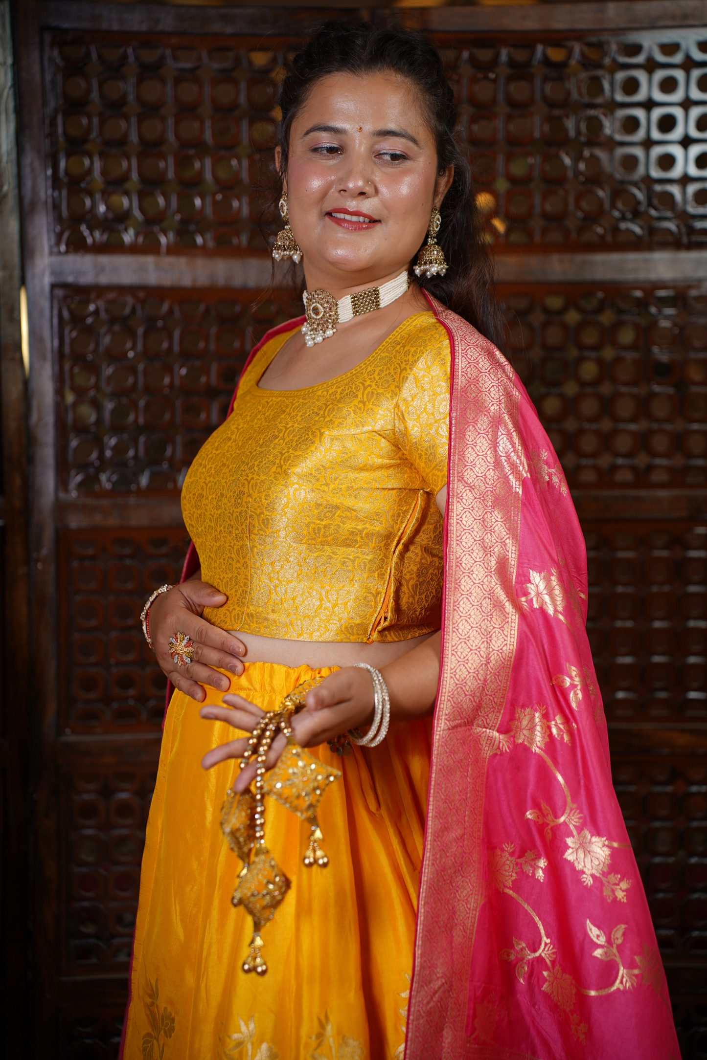 Madhur Dhun Banarasi Silk Lehenga