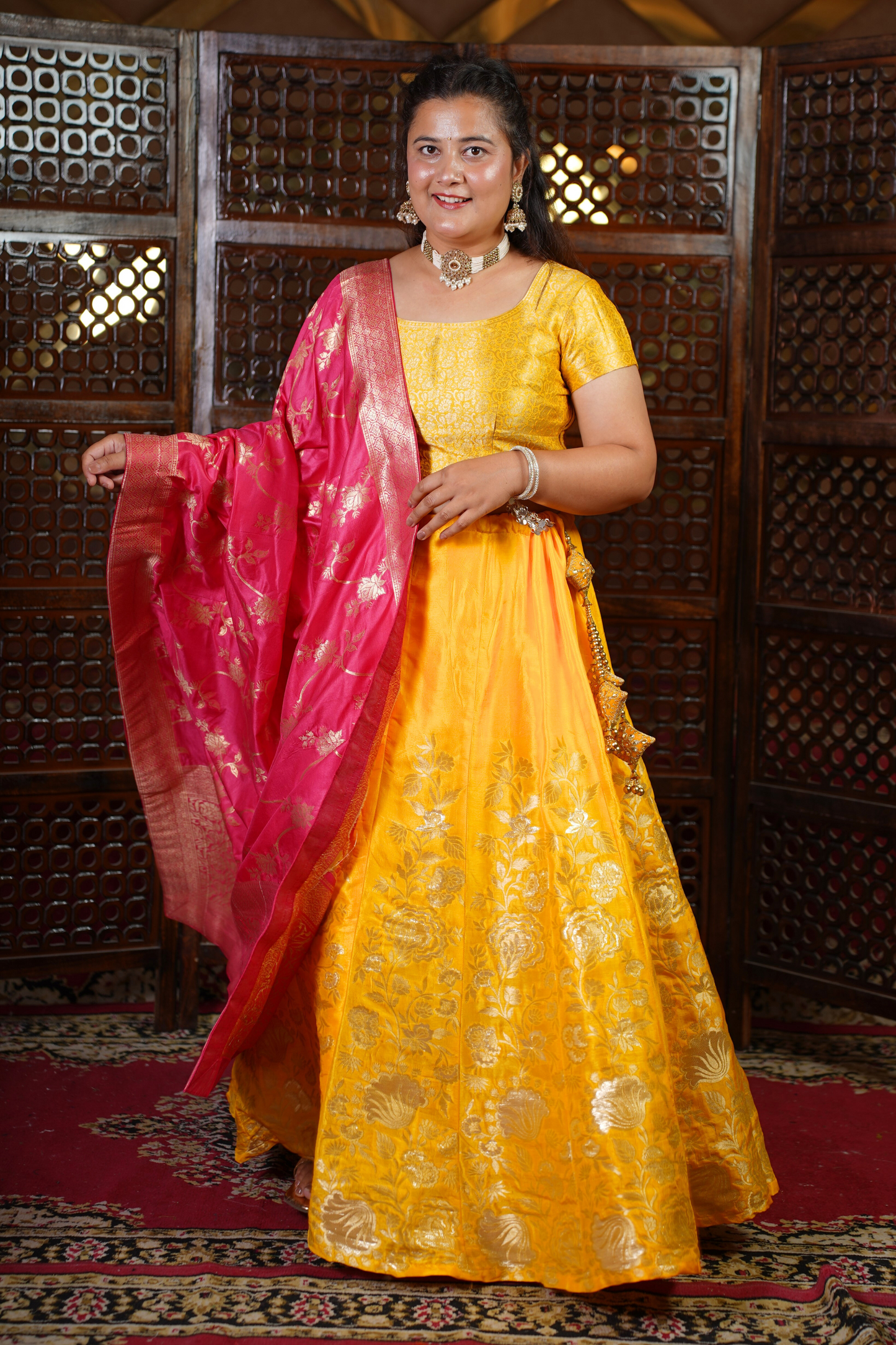 Madhur Dhun Banarasi Silk Lehenga