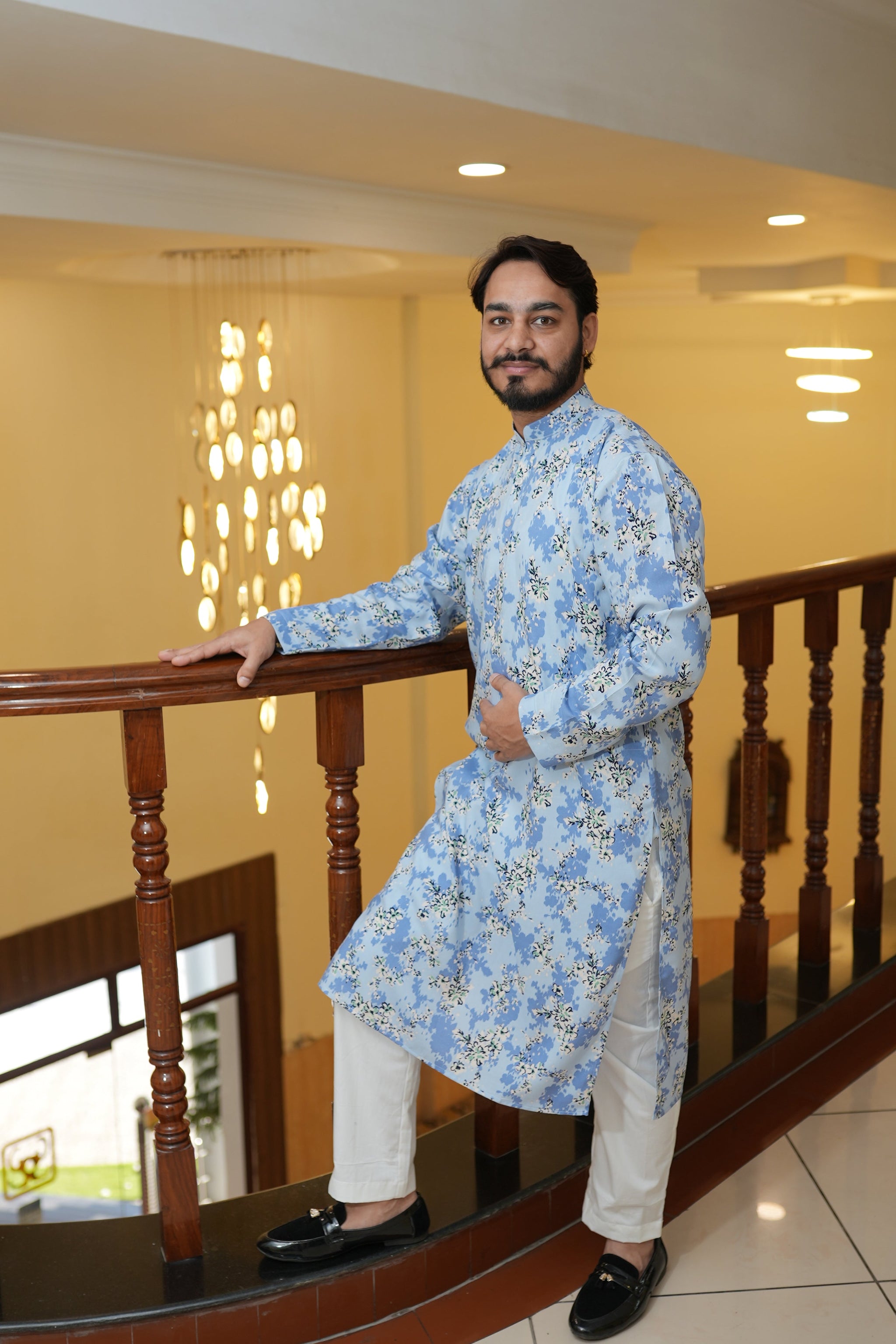 Printed Kurta For Men