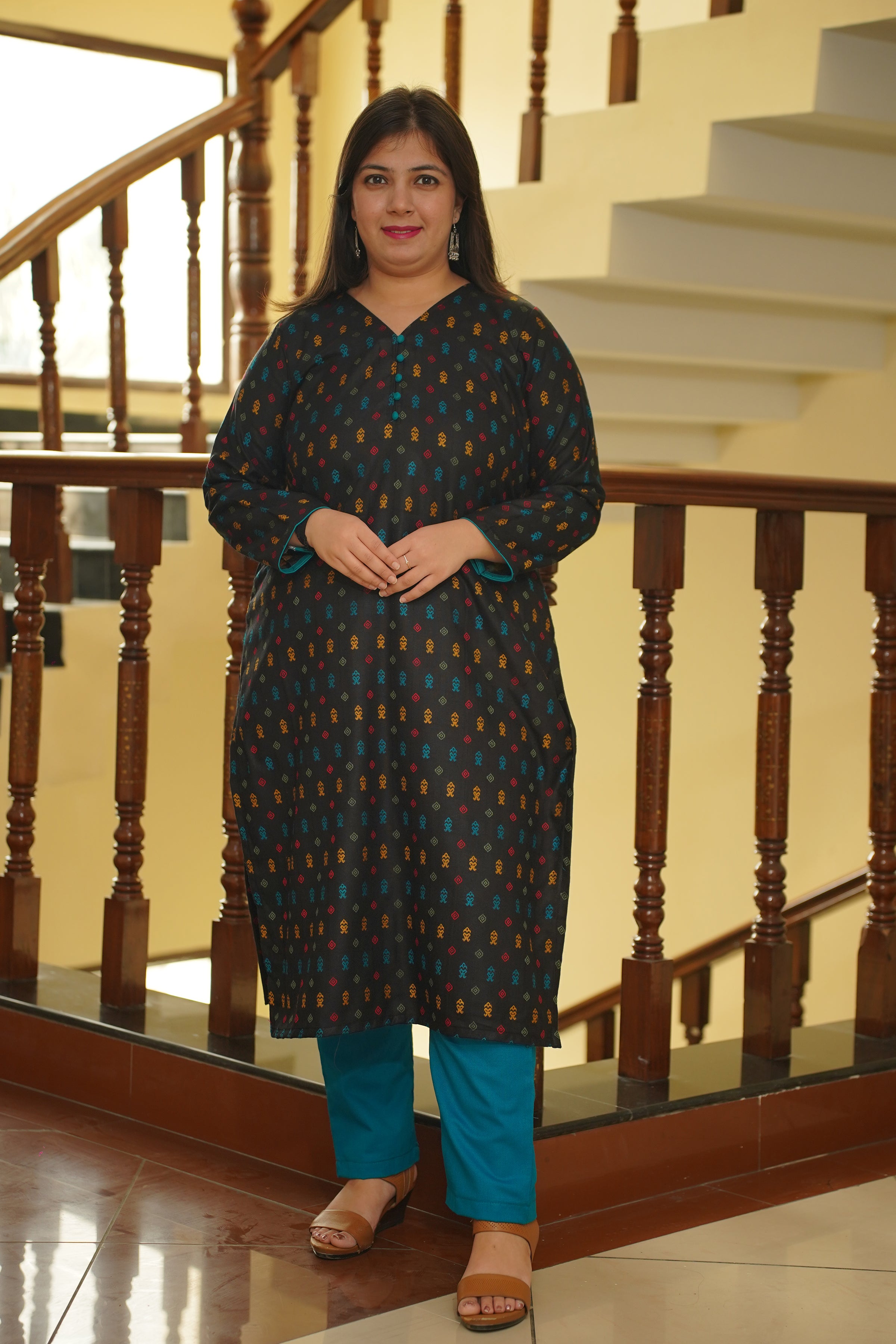 Buy Woolen Kurti Woolen Kurta For Women Apella