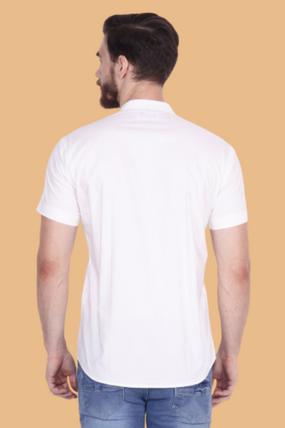 White Short Kurta for Men