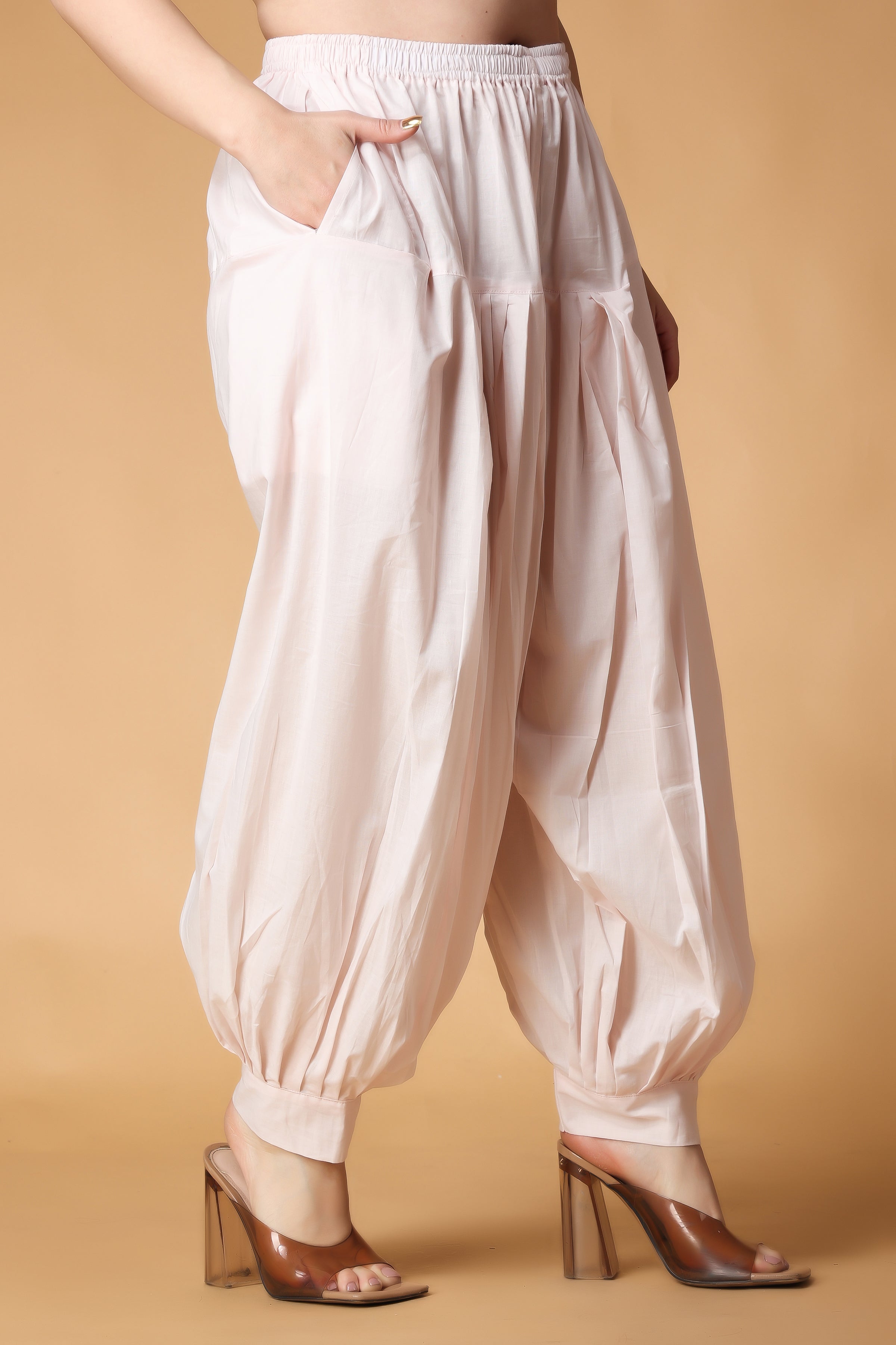 PINKVILLE JAIPUR Pants  Buy PINKVILLE JAIPUR White Afghani Style Pants  Online  Nykaa Fashion