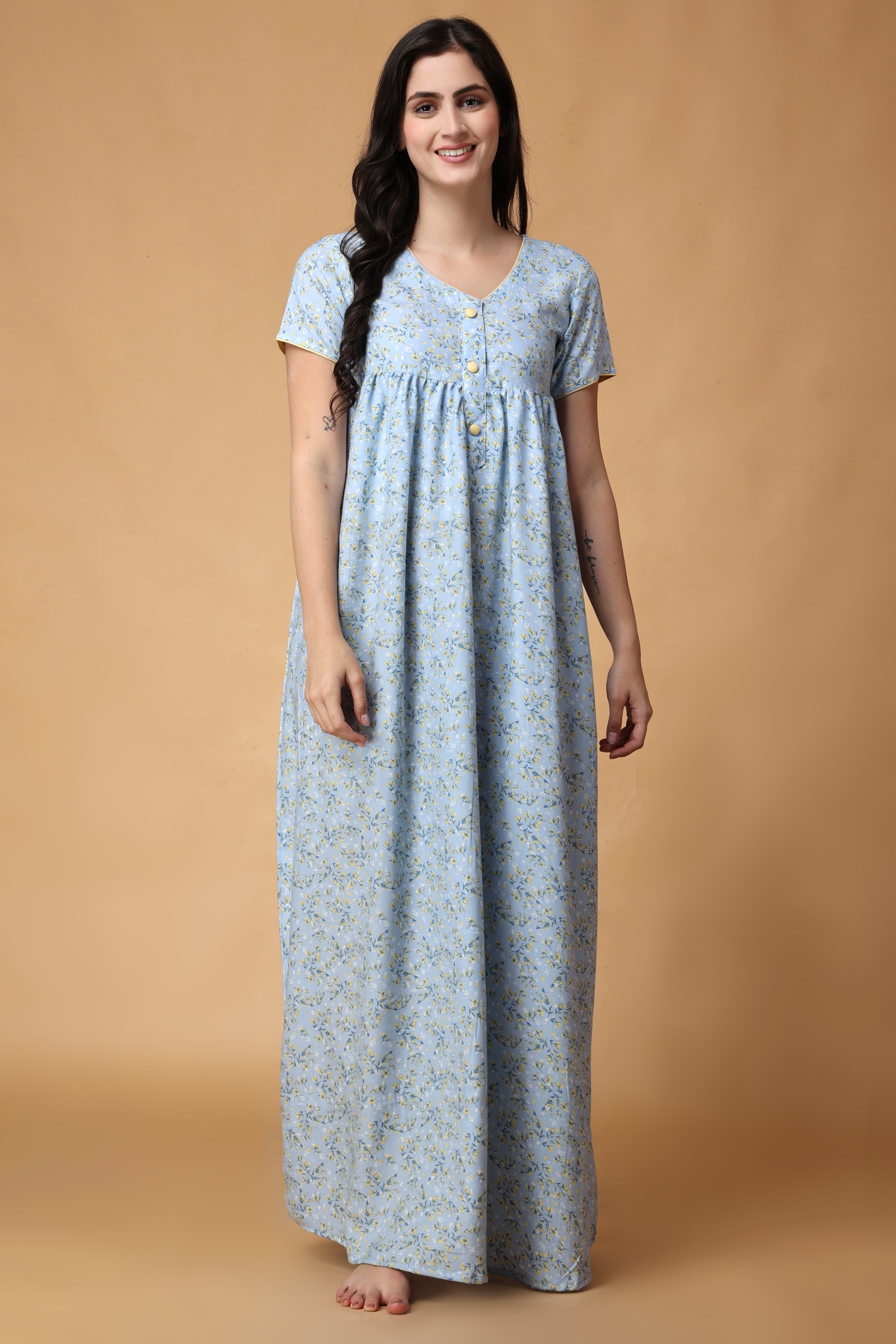 Cotton discount pajama dress